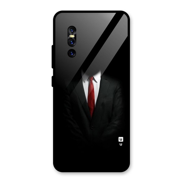 Anonymous Suit Glass Back Case for Vivo V15 Pro