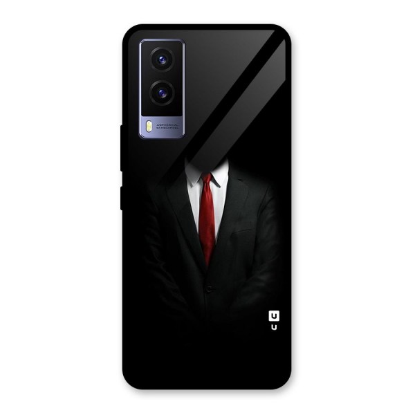 Anonymous Suit Glass Back Case for Vivo V21e 5G