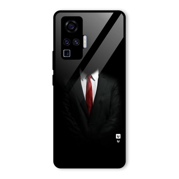 Anonymous Suit Glass Back Case for Vivo X50 Pro