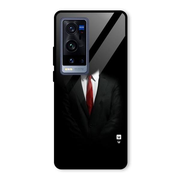 Anonymous Suit Glass Back Case for Vivo X60 Pro Plus