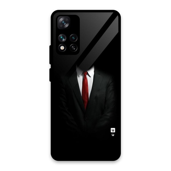 Anonymous Suit Glass Back Case for Xiaomi 11i 5G