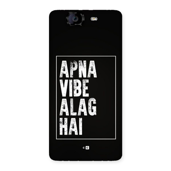 Apna Vibe Back Case for Canvas Knight A350