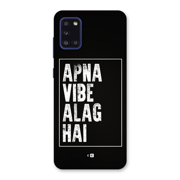 Apna Vibe Back Case for Galaxy A31