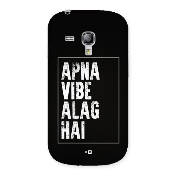 Apna Vibe Back Case for Galaxy S3 Mini