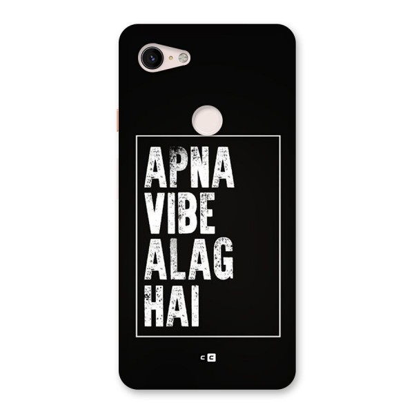 Apna Vibe Back Case for Google Pixel 3 XL