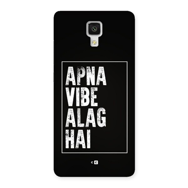 Apna Vibe Back Case for Mi4