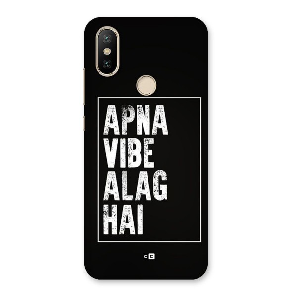 Apna Vibe Back Case for Mi A2