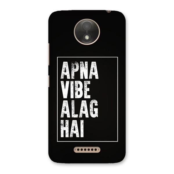 Apna Vibe Back Case for Moto C Plus