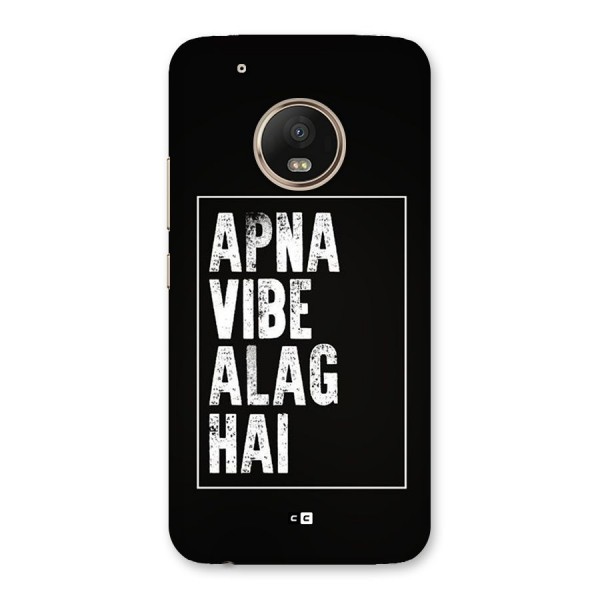 Apna Vibe Back Case for Moto G5 Plus