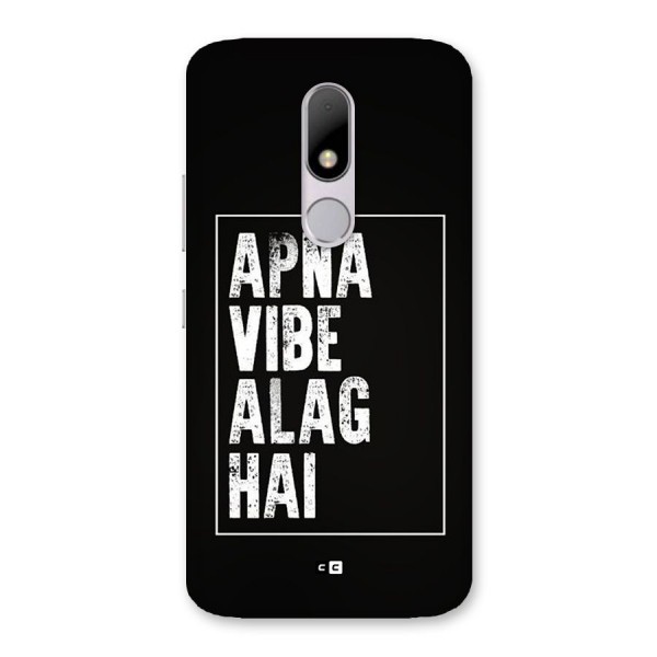 Apna Vibe Back Case for Moto M