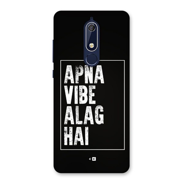 Apna Vibe Back Case for Nokia 5.1