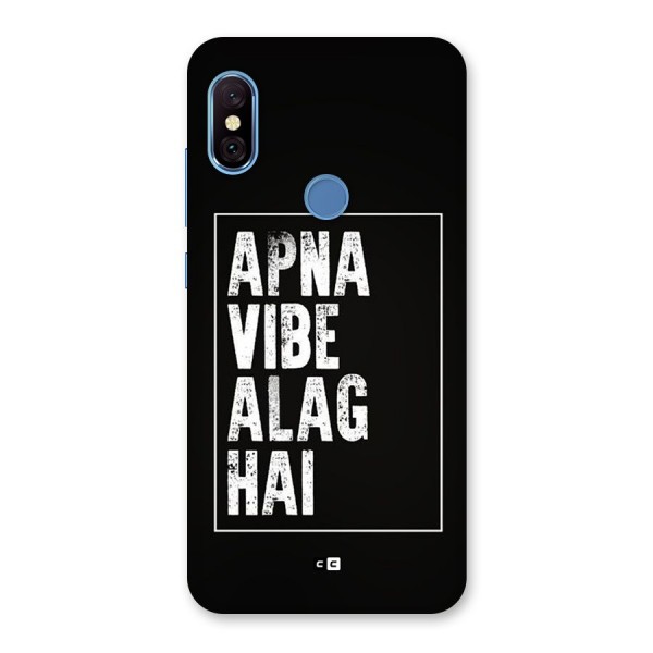 Apna Vibe Back Case for Redmi Note 6 Pro