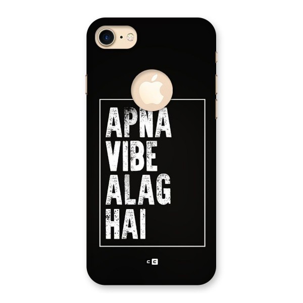 Apna Vibe Back Case for iPhone 8 Logo Cut