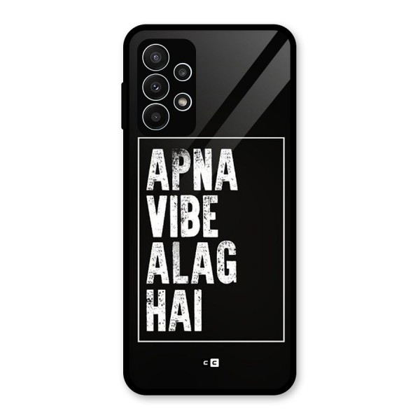 Apna Vibe Glass Back Case for Galaxy A23