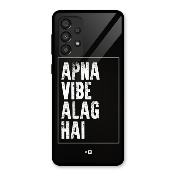 Apna Vibe Glass Back Case for Galaxy A33 5G