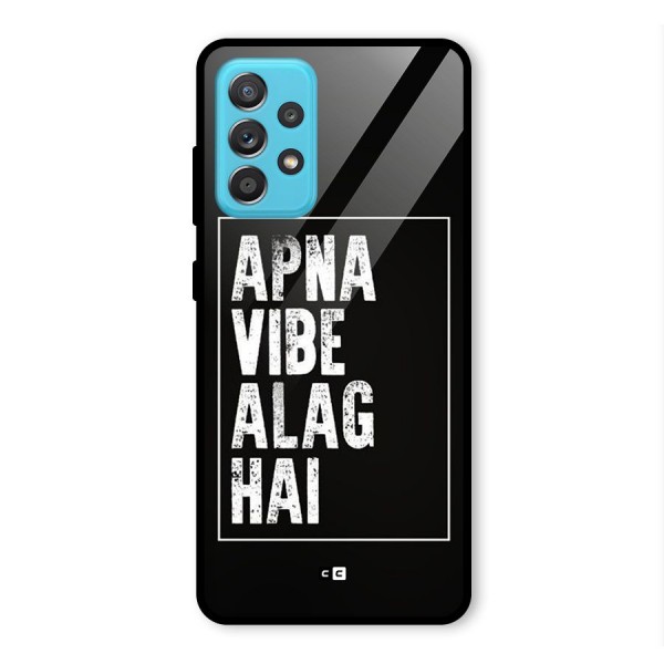 Apna Vibe Glass Back Case for Galaxy A52s 5G