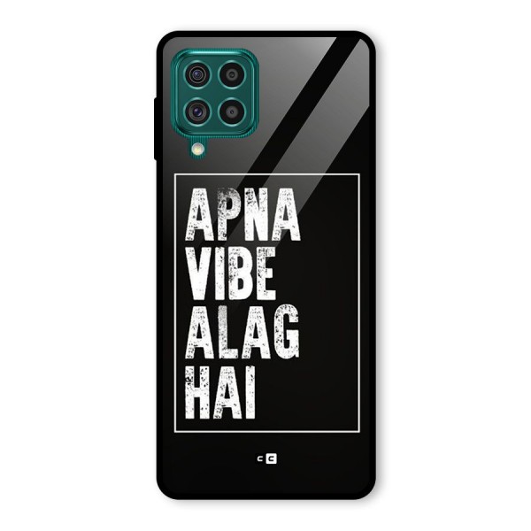 Apna Vibe Glass Back Case for Galaxy F62