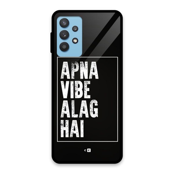 Apna Vibe Glass Back Case for Galaxy M32 5G