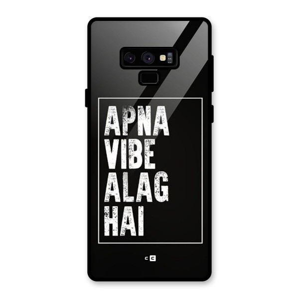 Apna Vibe Glass Back Case for Galaxy Note 9