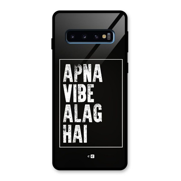 Apna Vibe Glass Back Case for Galaxy S10