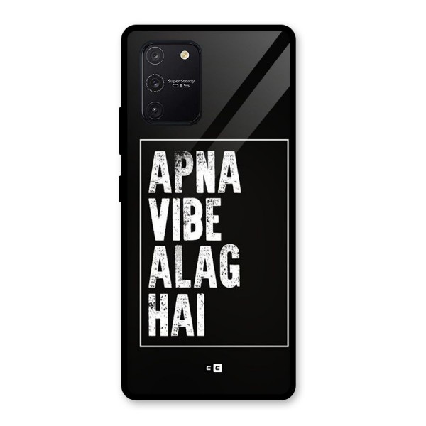 Apna Vibe Glass Back Case for Galaxy S10 Lite