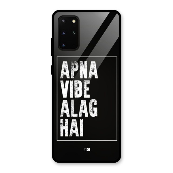 Apna Vibe Glass Back Case for Galaxy S20 Plus