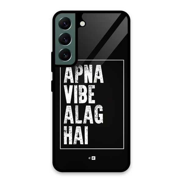 Apna Vibe Glass Back Case for Galaxy S22 5G