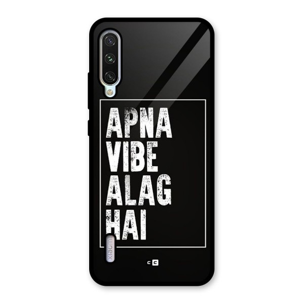 Apna Vibe Glass Back Case for Mi A3