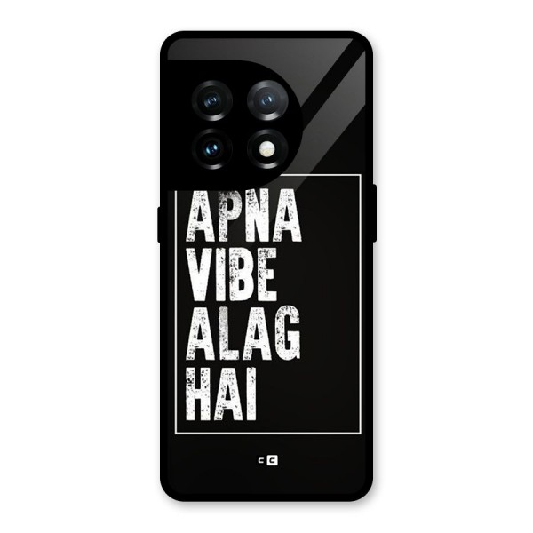 Apna Vibe Glass Back Case for OnePlus 11