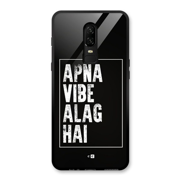 Apna Vibe Glass Back Case for OnePlus 6