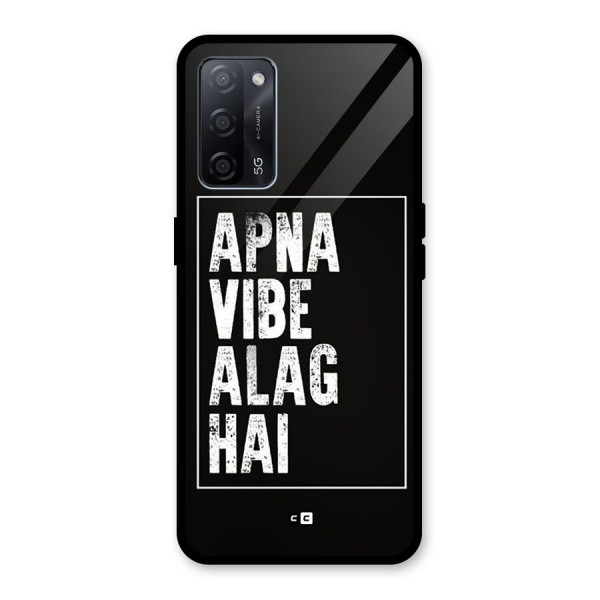 Apna Vibe Glass Back Case for Oppo A53s 5G