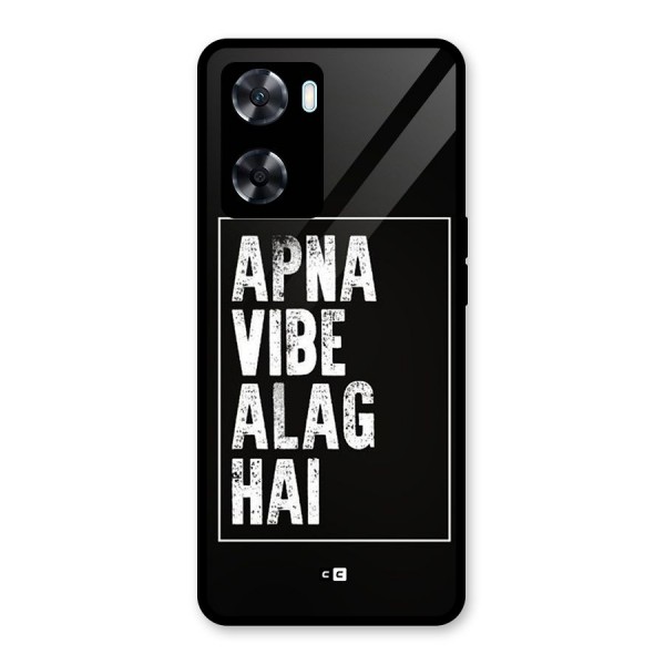 Apna Vibe Glass Back Case for Oppo A77s