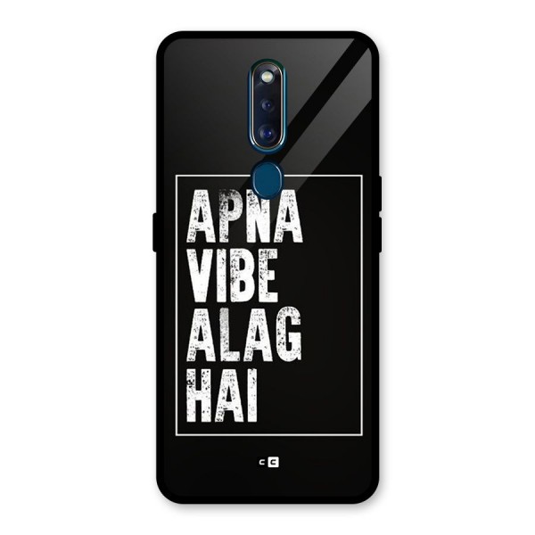 Apna Vibe Glass Back Case for Oppo F11 Pro