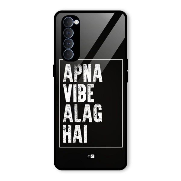 Apna Vibe Glass Back Case for Oppo Reno4 Pro