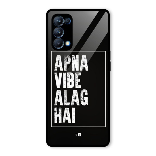 Apna Vibe Glass Back Case for Oppo Reno5 Pro 5G