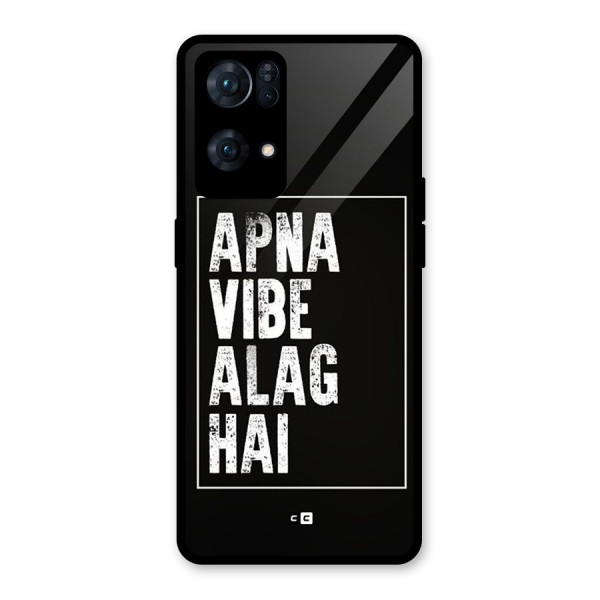 Apna Vibe Glass Back Case for Oppo Reno7 Pro 5G