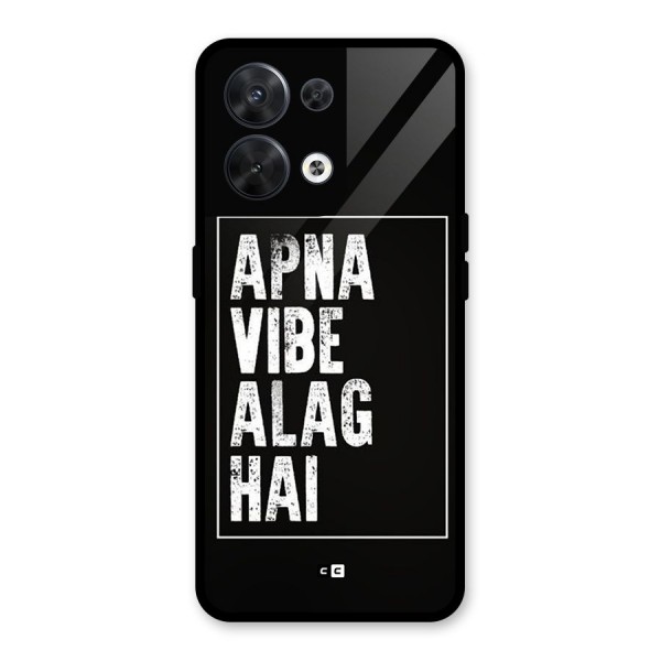 Apna Vibe Glass Back Case for Oppo Reno8 5G