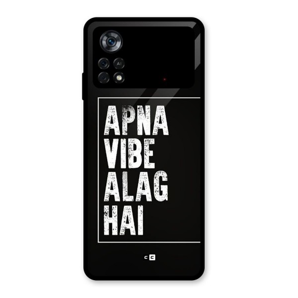 Apna Vibe Glass Back Case for Poco X4 Pro 5G