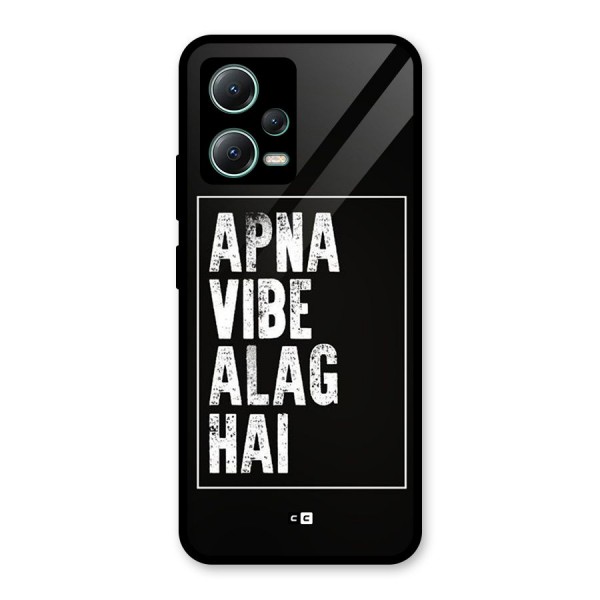 Apna Vibe Glass Back Case for Poco X5