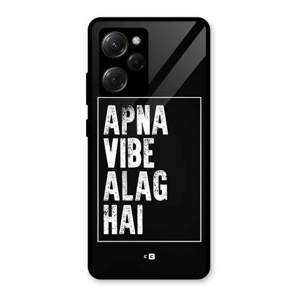 Apna Vibe Glass Back Case for Poco X5 Pro