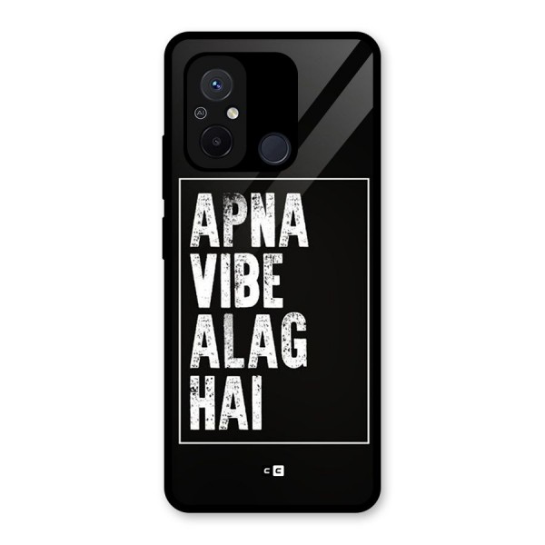 Apna Vibe Glass Back Case for Redmi 12C