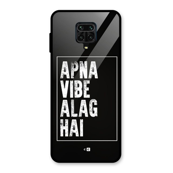 Apna Vibe Glass Back Case for Redmi Note 10 Lite