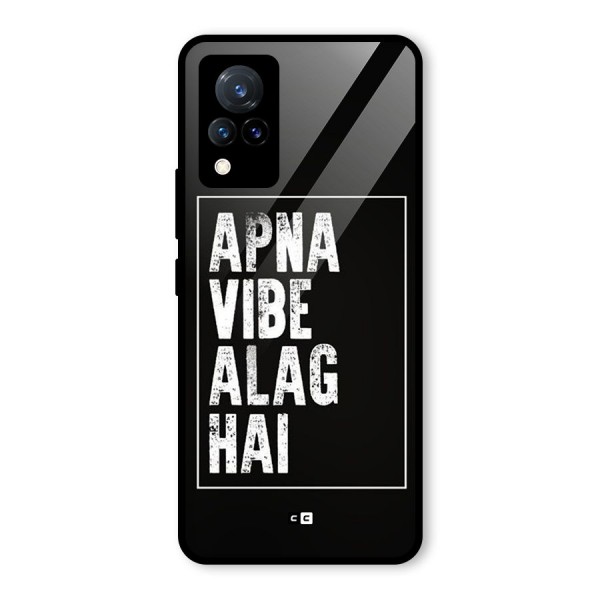 Apna Vibe Glass Back Case for Vivo V21 5G