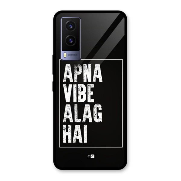 Apna Vibe Glass Back Case for Vivo V21e 5G