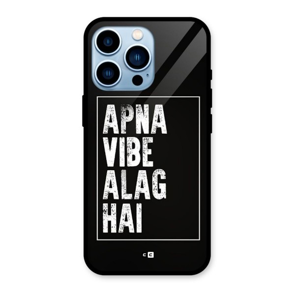 Apna Vibe Glass Back Case for iPhone 13 Pro