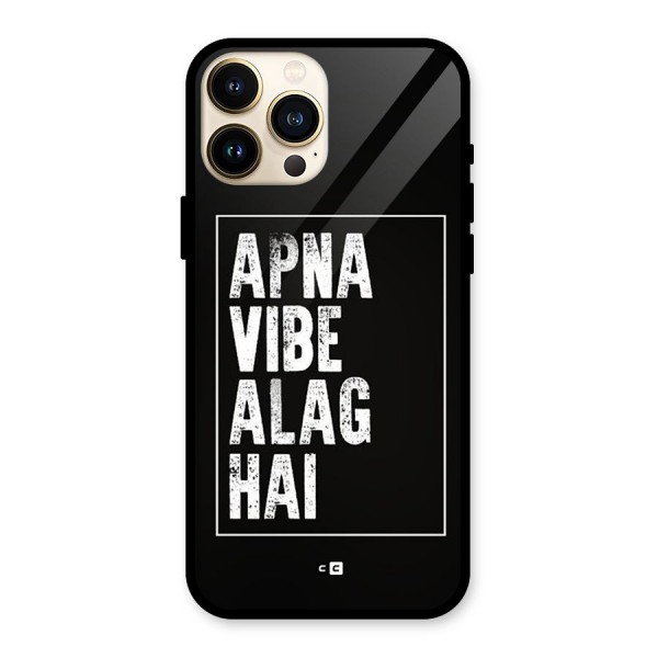 Apna Vibe Glass Back Case for iPhone 13 Pro Max