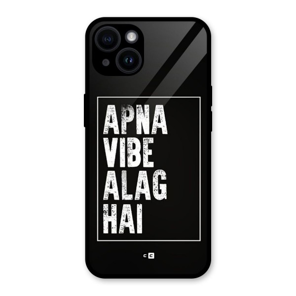 Apna Vibe Glass Back Case for iPhone 14