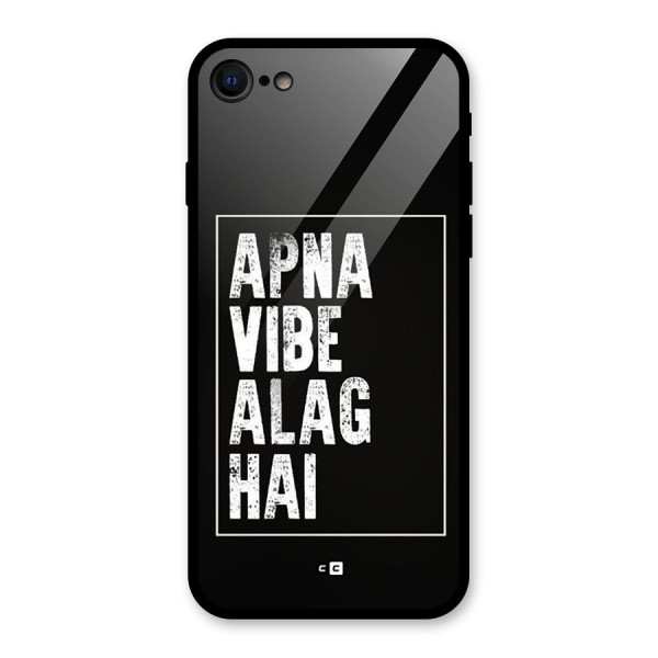 Apna Vibe Glass Back Case for iPhone 8