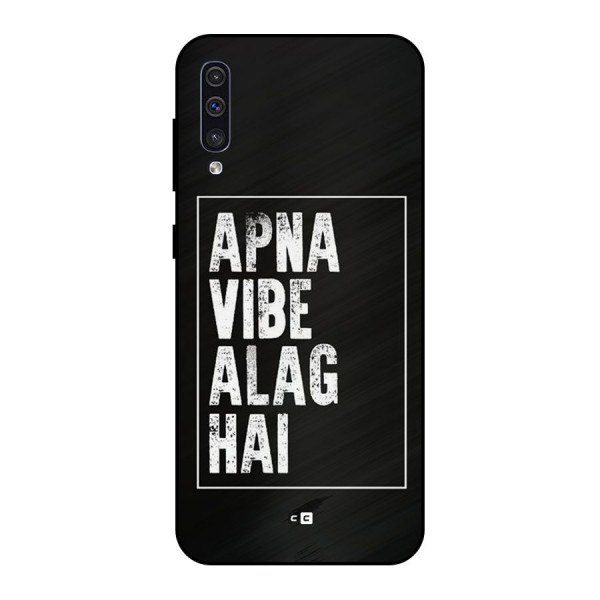 Apna Vibe Metal Back Case for Galaxy A30s