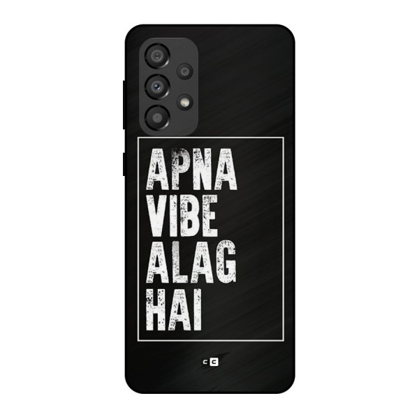 Apna Vibe Metal Back Case for Galaxy A33 5G